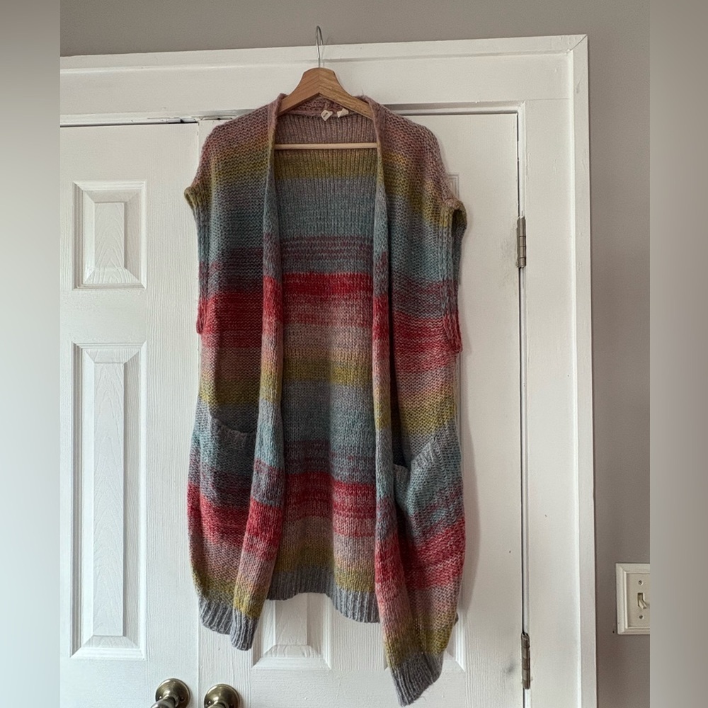 Moth Anthropologie‎ Long Cardigan EUC Size Small